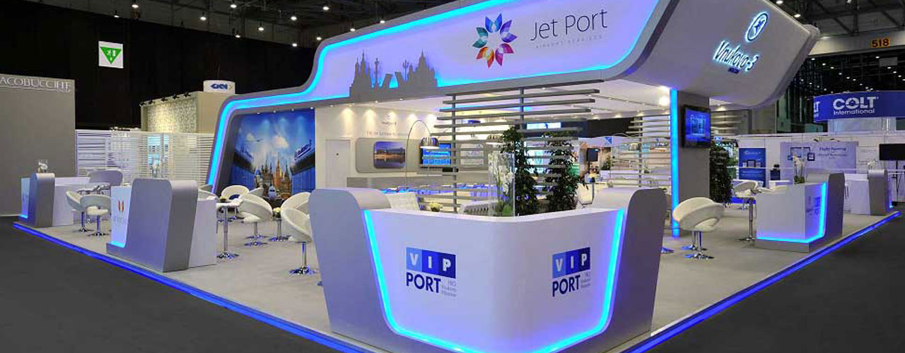 Exhibition stand in Dubai 